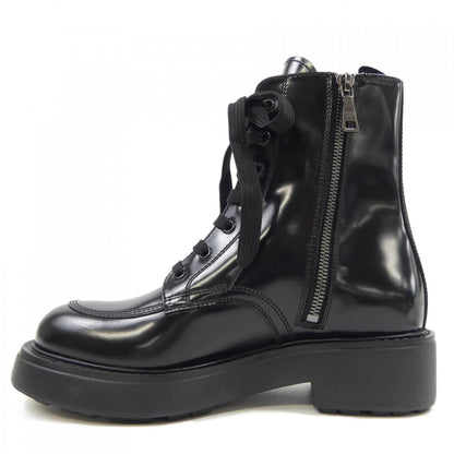 Prada 1T647N Brushed Leather Boots