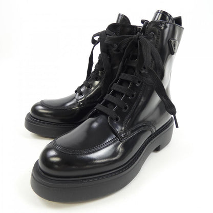 Prada 1T647N Brushed Leather Boots