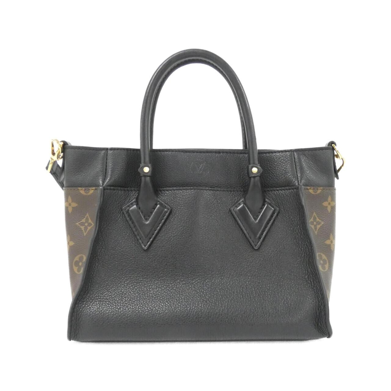 Louis Vuitton On My Side Calf Coated Canvas Bag