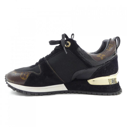 Louis Vuitton Run Away Line Suede Calf Leather Patent Monogram Canvas Sneakers