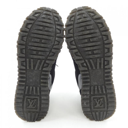Louis Vuitton Run Away Line Suede Calf Leather Patent Monogram Canvas Sneakers