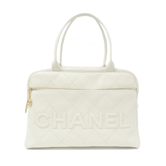 Chanel AS3718 Calf Boston Bag