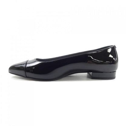 Chanel G45054B13339 Patent Calfskin Flat Shoes