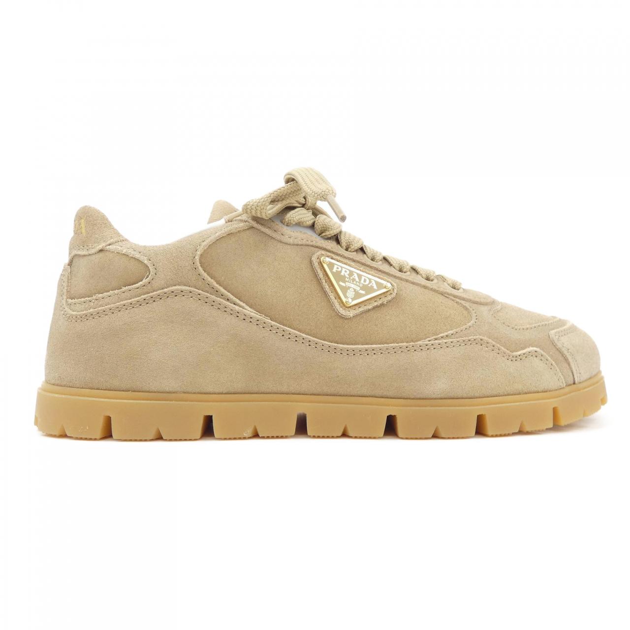 Prada 1E709N Suede Sneakers