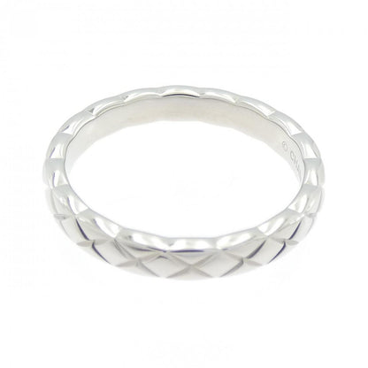 Chanel Coco Crush Platinum Diamond Ring Size 8.5