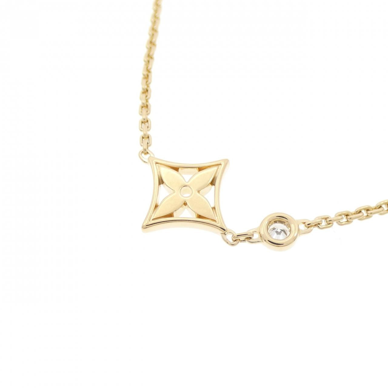 Louis Vuitton Pendentif Monogram Idylle Au750 Necklace