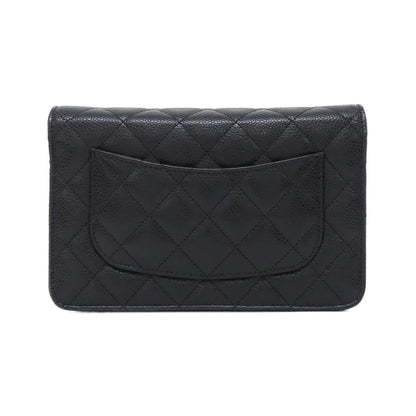 Chanel AP4241 Caviar Skin Wallet on Chain