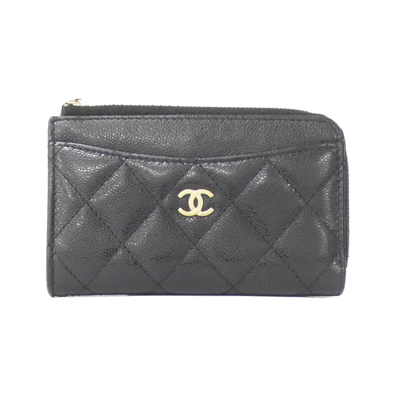 Chanel Timeless Classic Caviar Skin Card Case