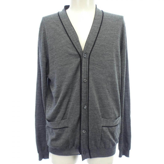 Prada UMG346 SOOO 15AG Wool Cardigan