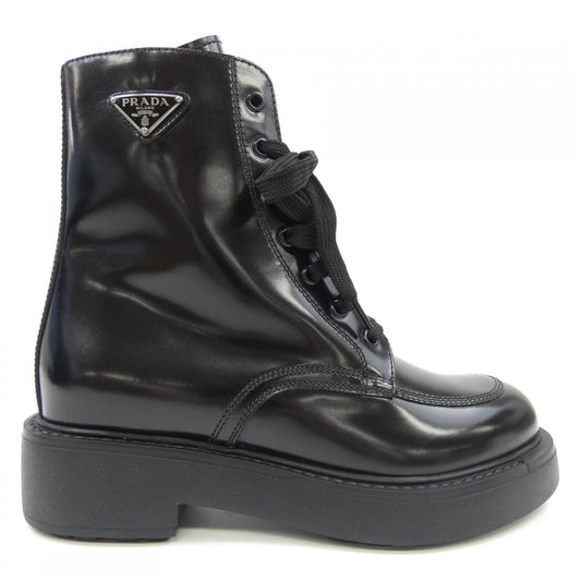 Prada 1T647N Brushed Leather Boots
