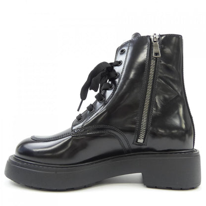 Prada 1T647N Brushed Leather Boots
