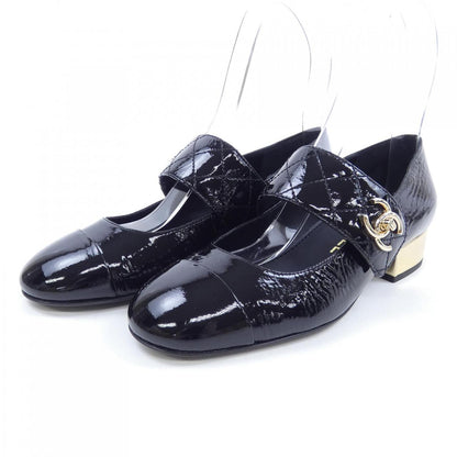 Chanel G39732X56929 Patent Goatskin Shoes