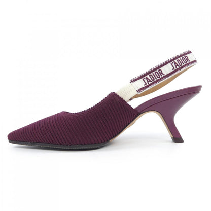 Christian Dior Embroidery Cotton Pumps