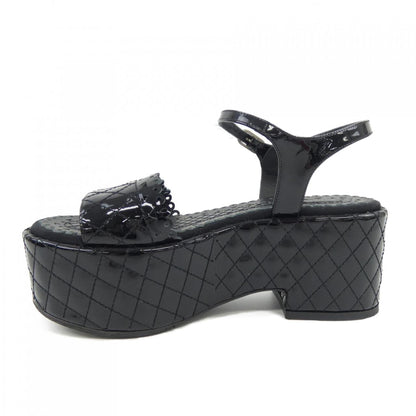 Chanel G31341X01012 Patent Calfskin Sandals