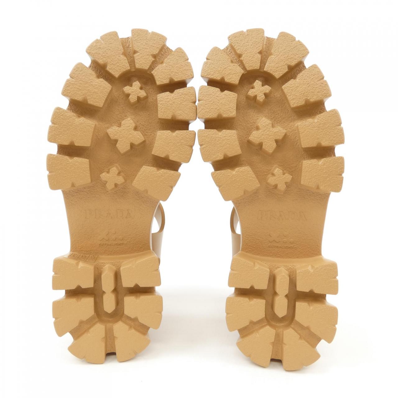 Prada 1X853M Form Rubber Sandals