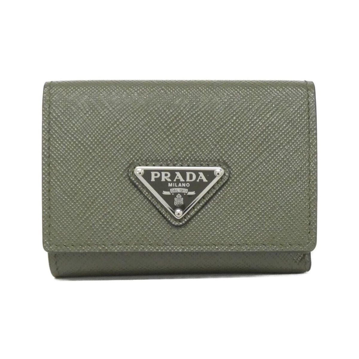 Prada 2MH042 Saffiano Triangolo Long Wallet