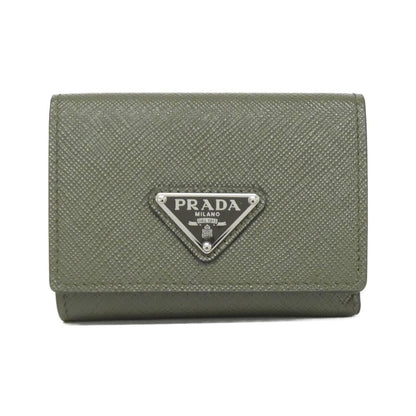 Prada 2MH042 Saffiano Triangolo Long Wallet