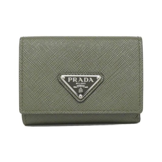 Prada 2MH042 Saffiano Triangolo Long Wallet