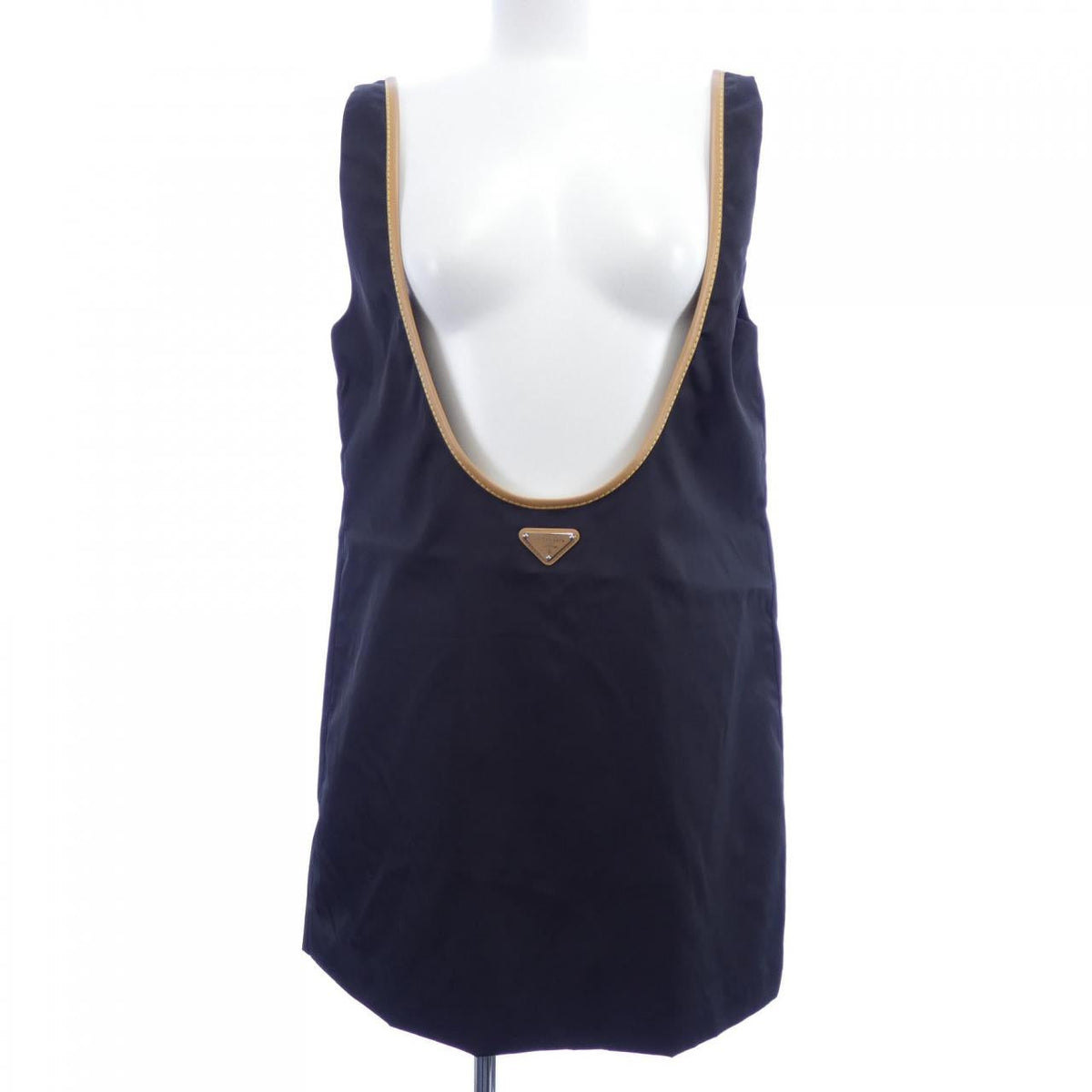 Prada Triangle Logo Re-Nylon Dress