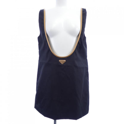 Prada Triangle Logo Re-Nylon Dress