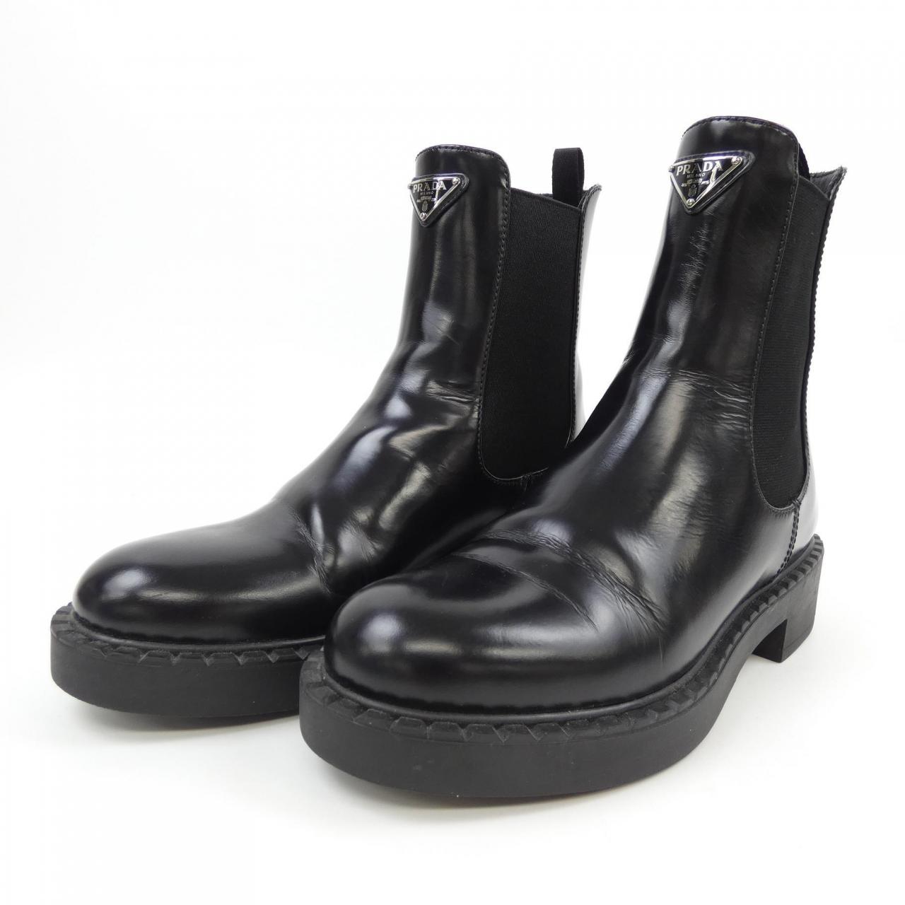 Prada Brushed Calf Boots