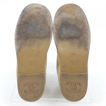 Chanel G45886B17970 Suede Calfskin Shoes
