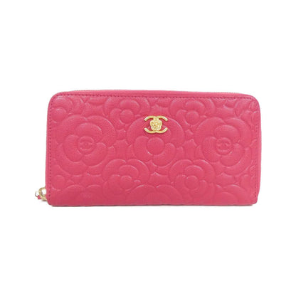 Chanel Caviar Skin Long Wallet