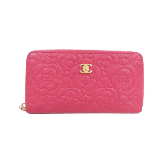 Chanel Caviar Skin Long Wallet