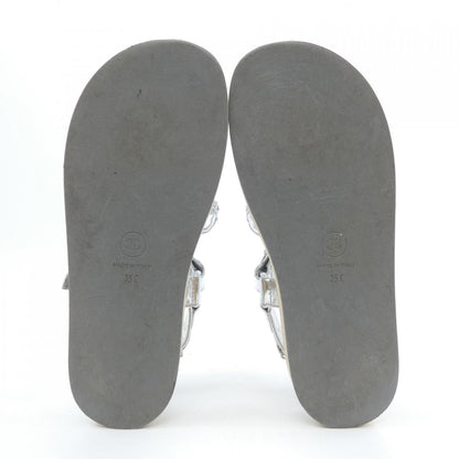 Chanel G33800X52211 Metal Lambskin Sandals
