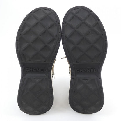 Chanel G37126Y55130 Suede Calfskin Embroidery Sneaker