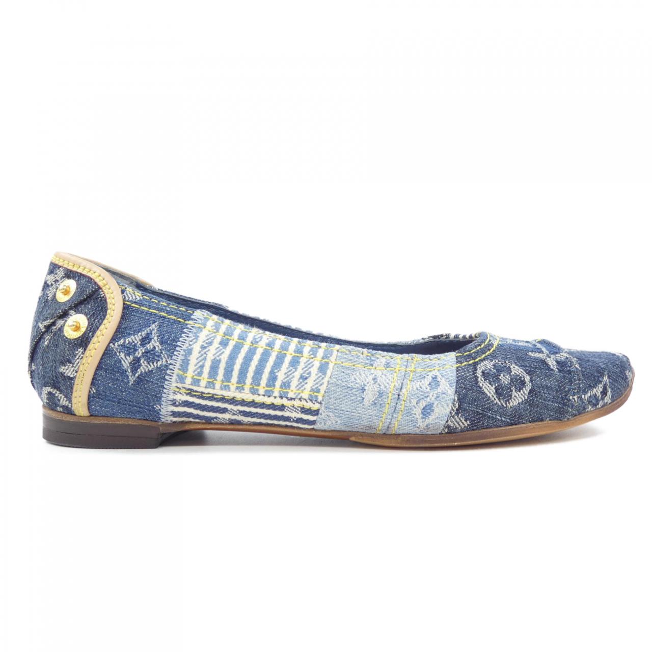 Louis Vuitton Monogram Denim Flat Shoes