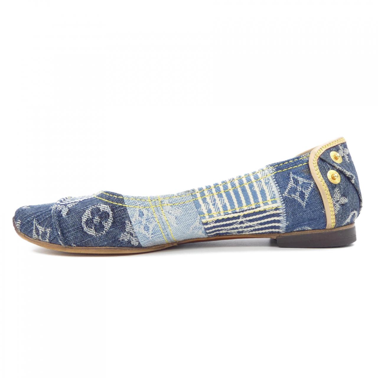 Louis Vuitton Monogram Denim Flat Shoes