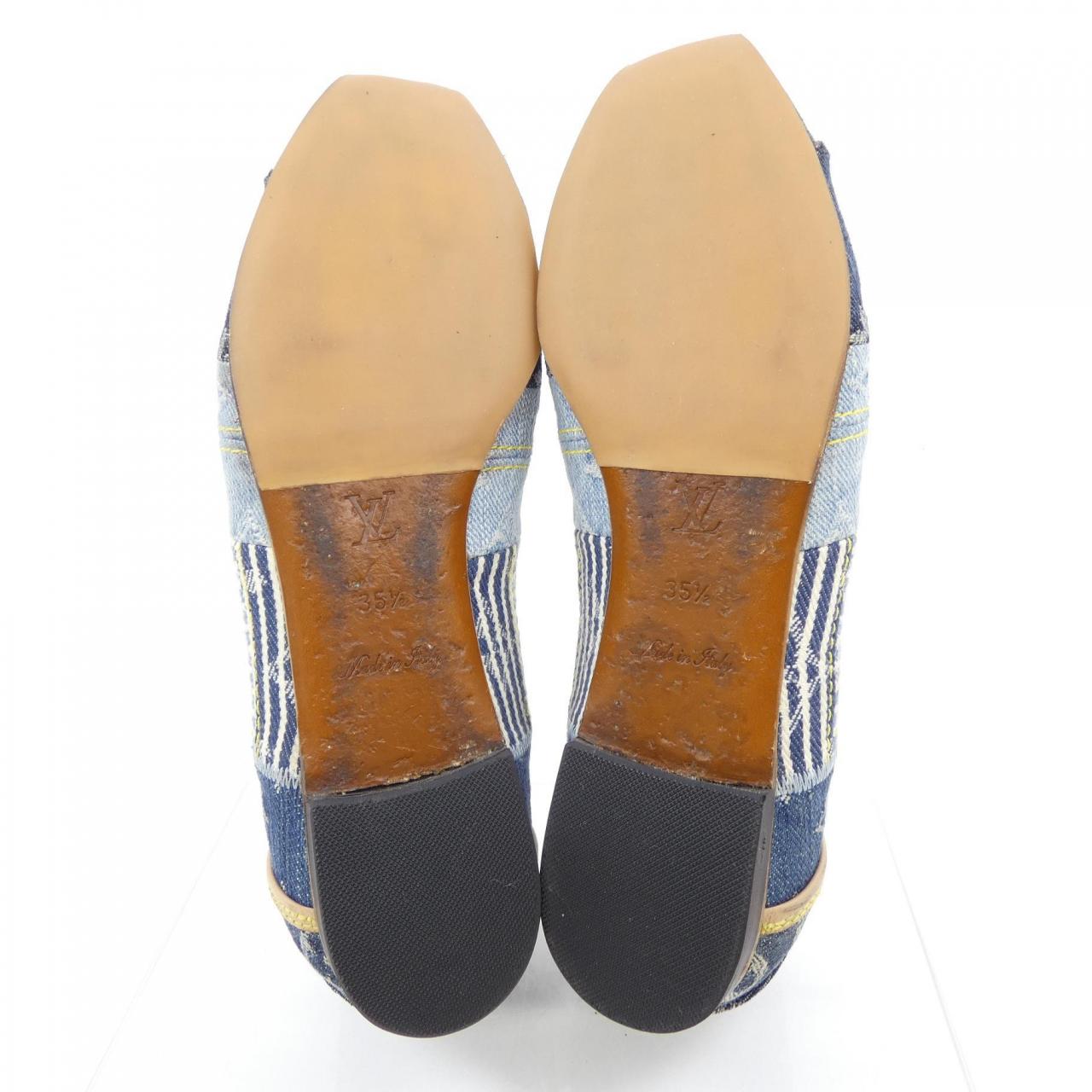 Louis Vuitton Monogram Denim Flat Shoes