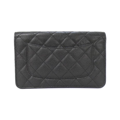 Chanel Timeless Classic Caviar Skin Wallet on Chain