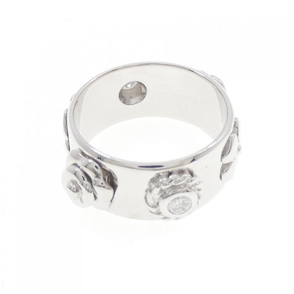 Chanel Three Symbols 750 White Gold Diamond Ring