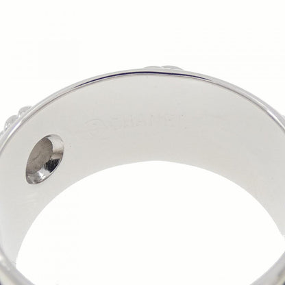 Chanel Three Symbols 750 White Gold Diamond Ring