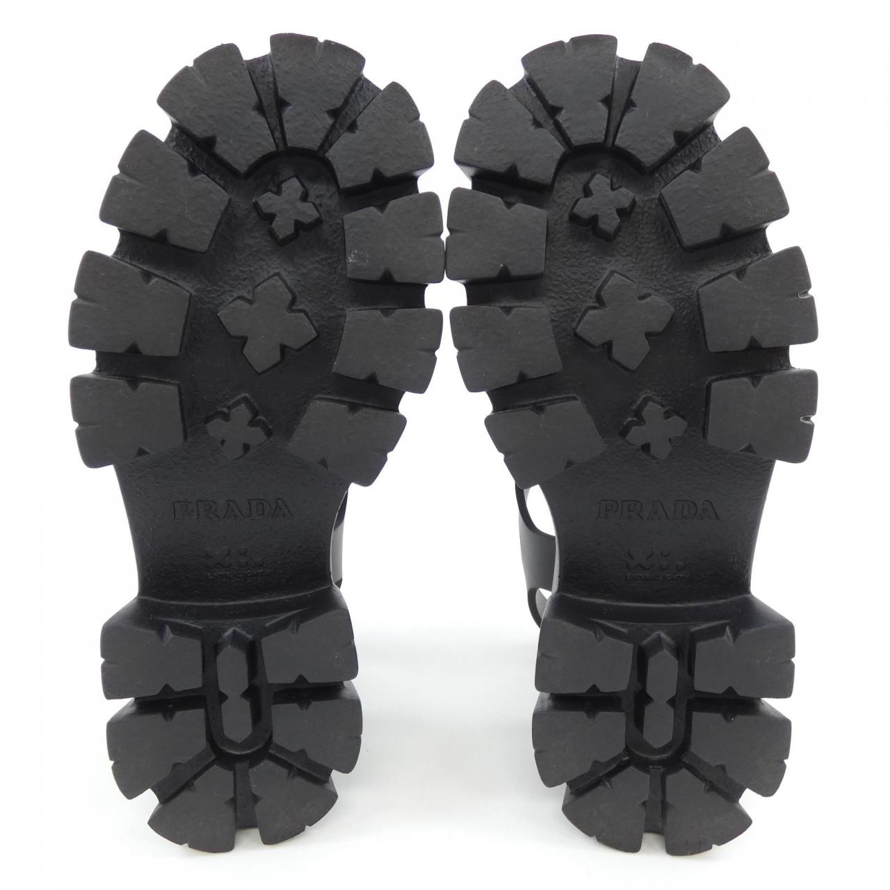 Prada Monolith Foam Rubber Sandals