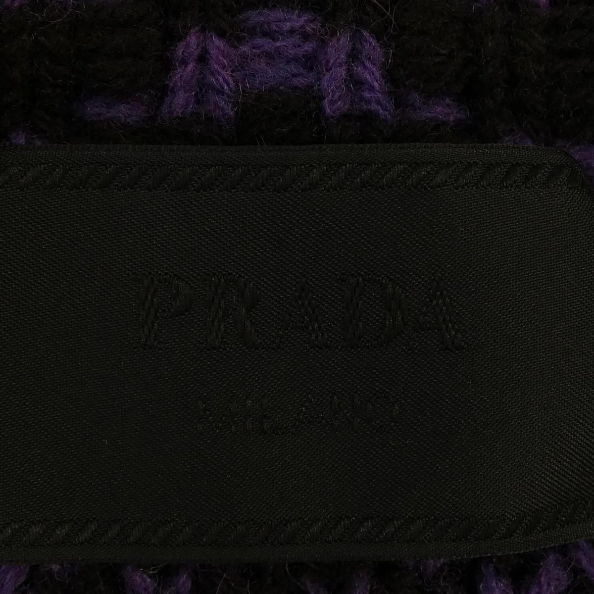 Prada Triangle Logo Coat