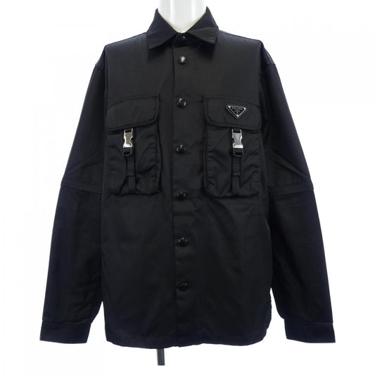 Prada 2WAY Triangle Logo RE-NYLON Shirt