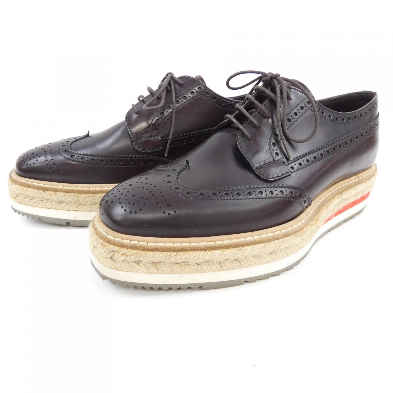 Prada 2EG015 Leather Shoes