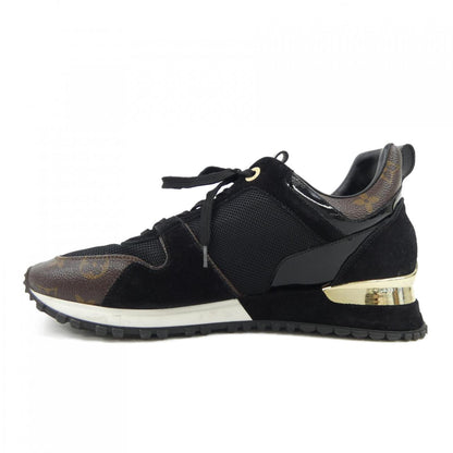 Louis Vuitton Run Away Line Suede Calf Leather Patent Monogram Canvas Sneakers