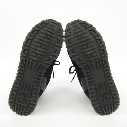 Louis Vuitton Run Away Line Suede Calf Leather Patent Monogram Canvas Sneakers