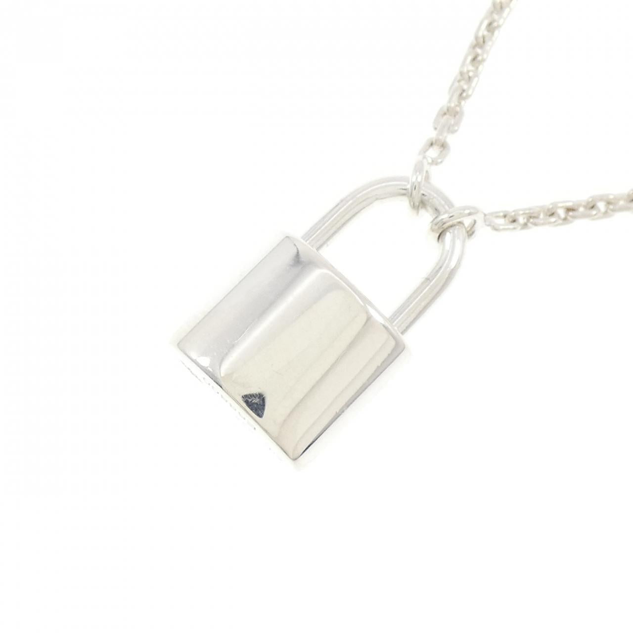 Louis Vuitton Lockit 925 Silver Necklace