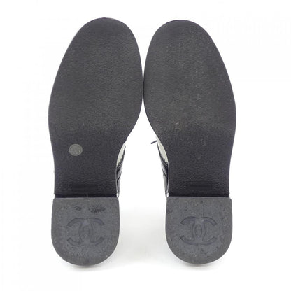 Chanel G35316Y51051 Lambskin Patent Calfskin Lace-up Shoes