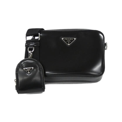 Prada Spazzolato Shoulder Bag