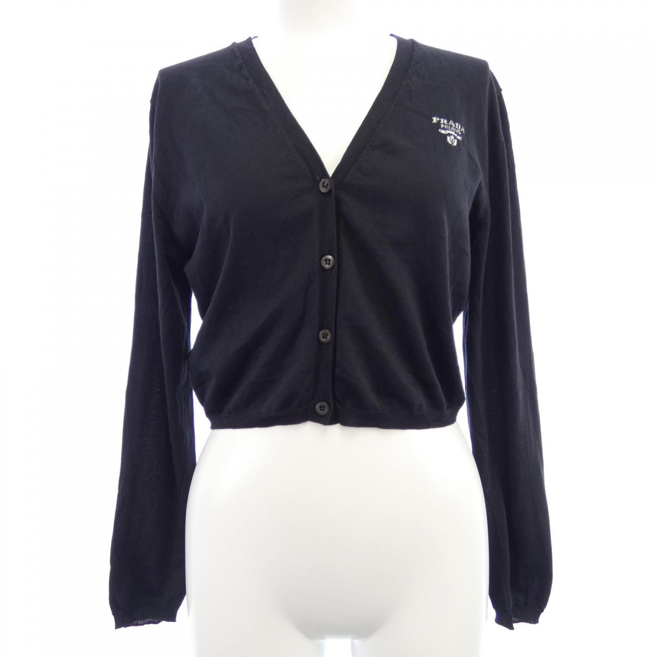 Prada P25L07 S221 10OW Silk Cardigan