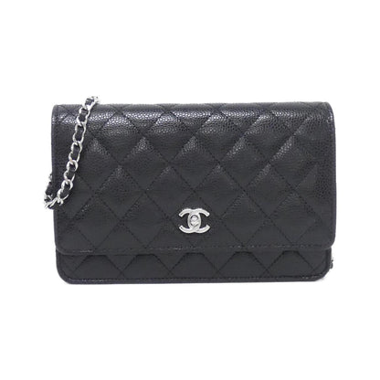 Chanel AP4241 Caviar Wallet on Chain