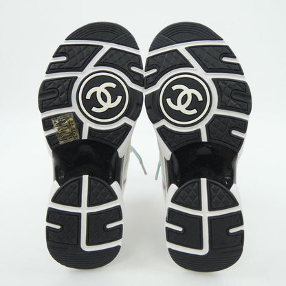 Chanel G34360Y54482 Fabric & Suede Calfskin Sneakers