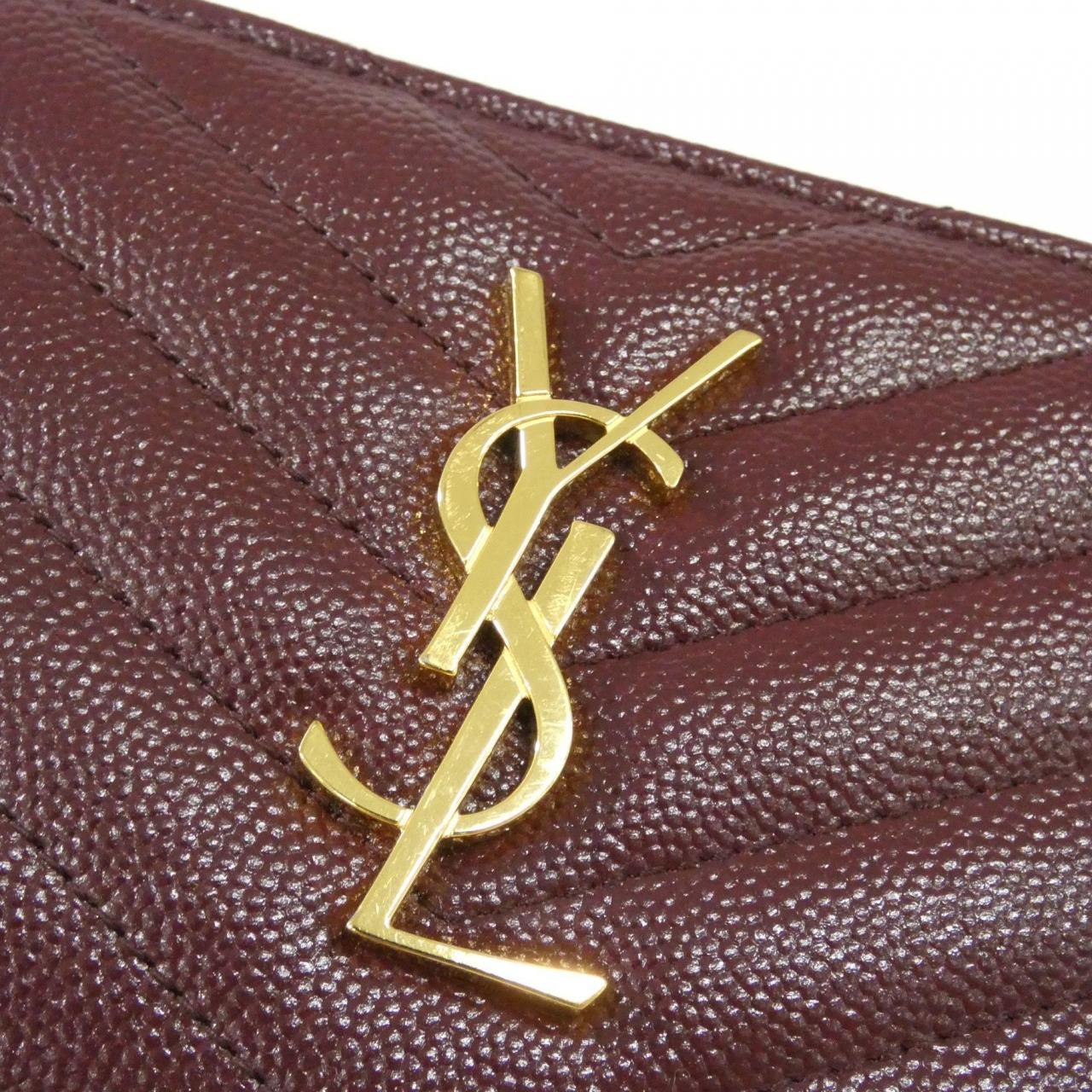 Saint Laurent 403723 BOW01 Calf Wallet