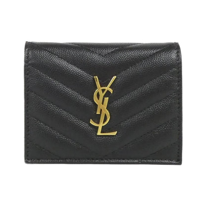 Saint Laurent 2 Fold Wallet Calfskin Wallet